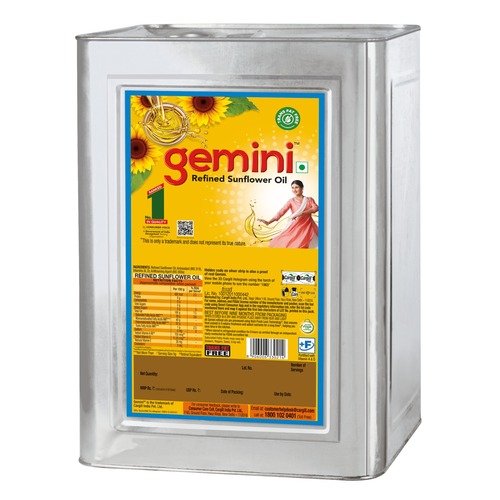 Gemini Sunflower tin